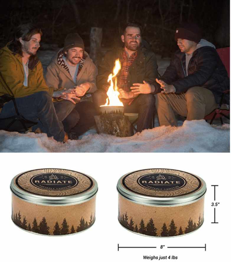 The Radiate Portable Campfire