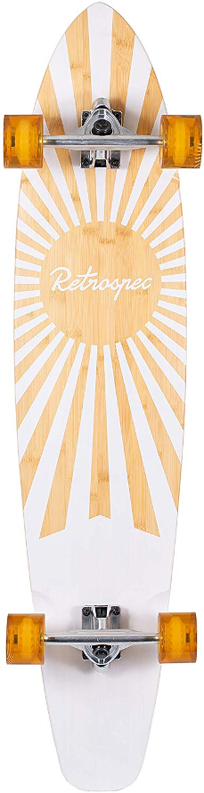 Retrospec Bamboo Longboard Skateboard