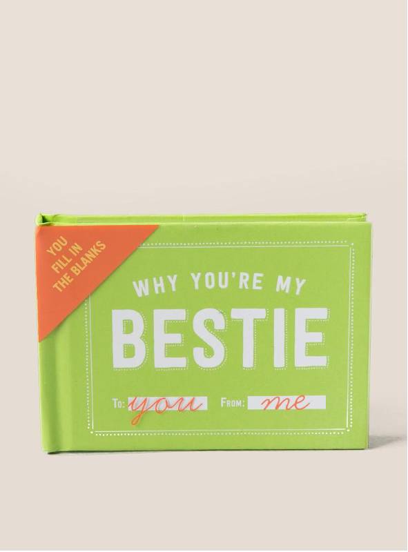  'Why You Are My Bestie?' Fill-in Book