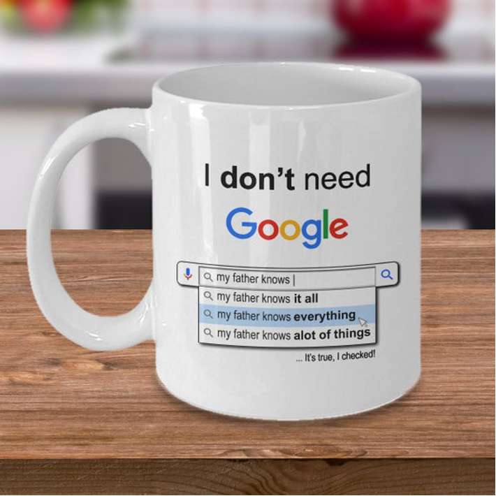 Google Mug Gift For Dad