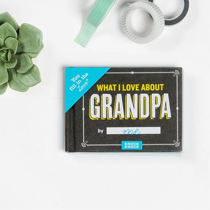 "What I Love About Grandpa"