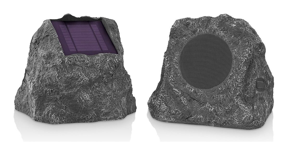 Solar Charging Bluetooth Outdoor Rock Speakers