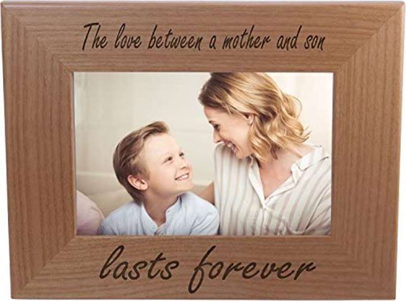 "Love Between a Mother & Son Picture Lasts Forever" Frame