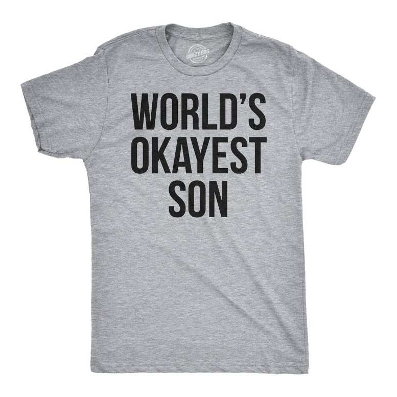 "World's Okayest Son" Men's T-Shirt