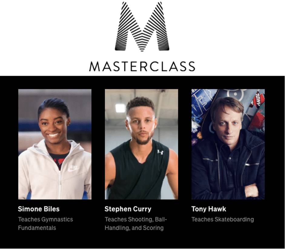 MasterClass Online Courses