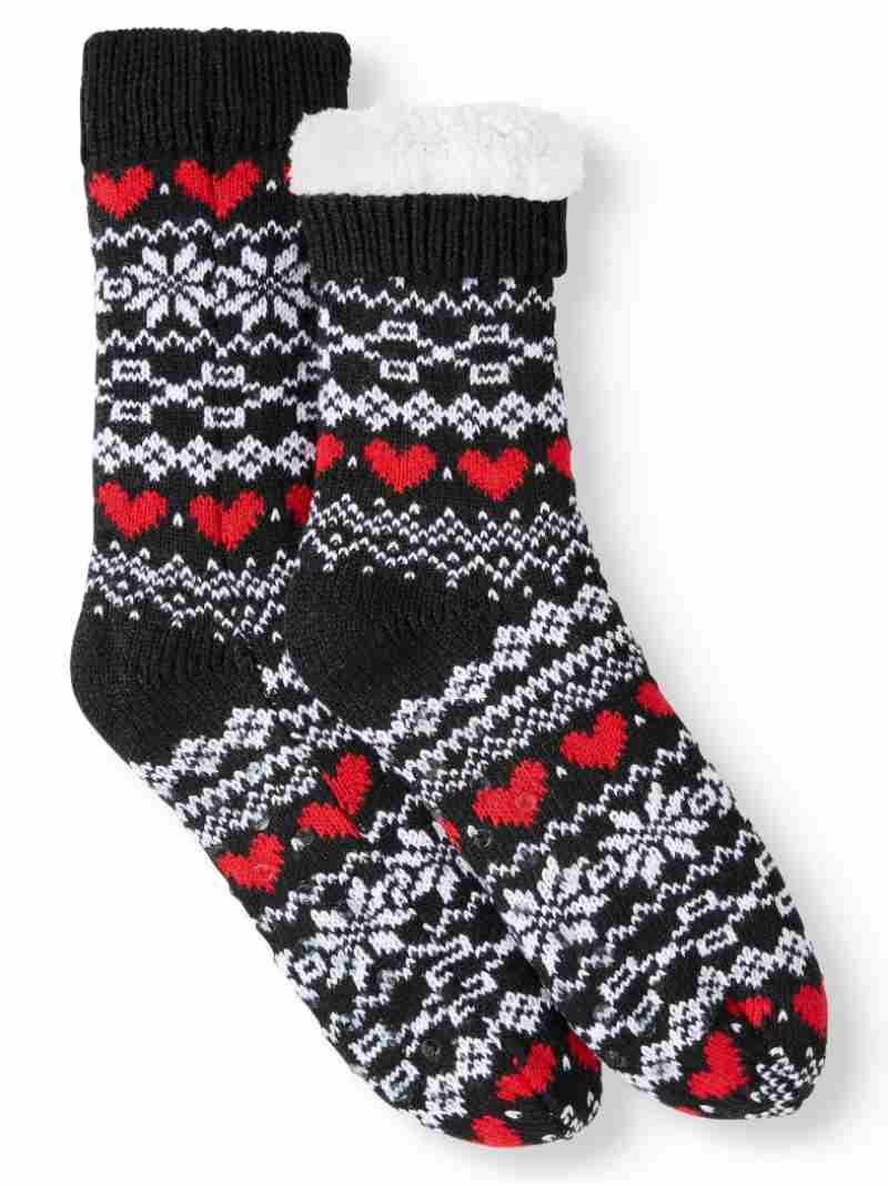 Official Ellen Holiday Slipper Socks
